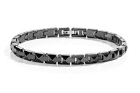 Mestre - via Torre Belfredo, 89 - Bracciale Morellato Uomo Facets in Ceramica SACU05 - SACU05